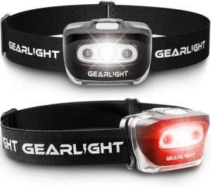 Gearlight LED露营用的头灯