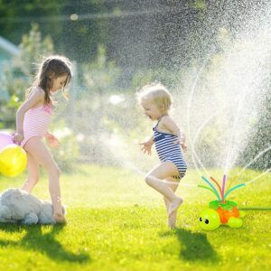 Outdoor Sprinkler for Kids 旋转乌龟洒水器