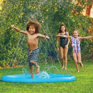 Splash Pad Water Toy Sprinkler Mat Pool for Kids 戏水池