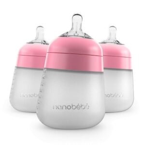 Nanobebe Flexy Silicone Baby Bottles