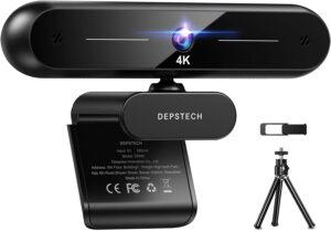 声音最出色的网络摄像头 DEPSTECH Webcam with Microphone Autofocus