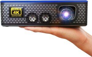 最佳便携式 4K 投影仪：AAXA 4K1 LED Home Theater Projector