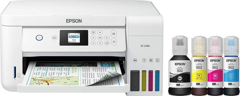 带有超级墨盒系统的一体式喷墨打印机 Epson EcoTank ET-2760 