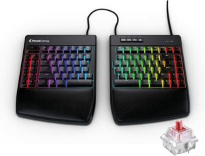 最佳人体工学机械键盘：Kinesis Freestyle Edge RGB